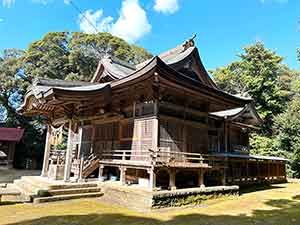 玉崎神社の本殿