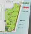 浦安市総合公園の全体地図