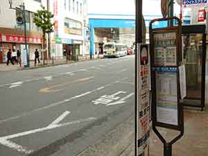 京成船橋駅のバス停