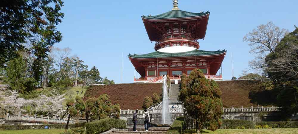 成田山公園 新勝寺で祈願観光