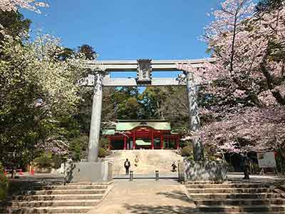 香取神宮の参拝門