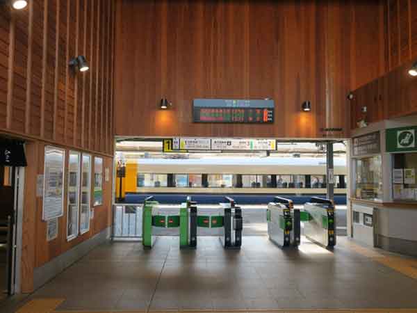 JR銚子駅の改札